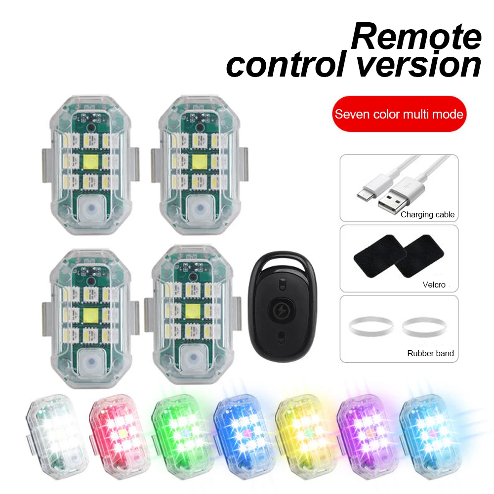 Drone Led Light - Беспроводной пульт дистанционного управления, светодиодный стробоскоп