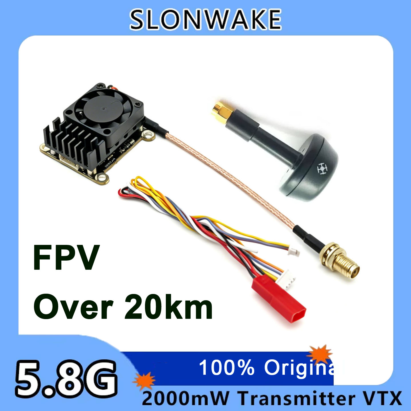 Drone Transmitter - Новый усовершенствованный беспроводной видеопередатчик FPV VTX