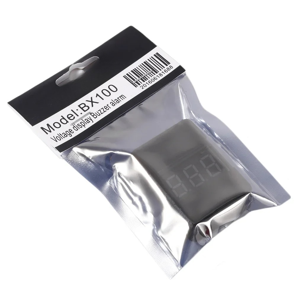 Drone Buzzer - BX100 1-8S Тестер напряжения аккумулятора Lipo
