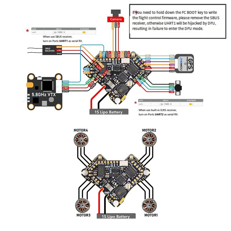 Полетный контроллер FBIL-F435  – обзор и цена Drone Flight Controller