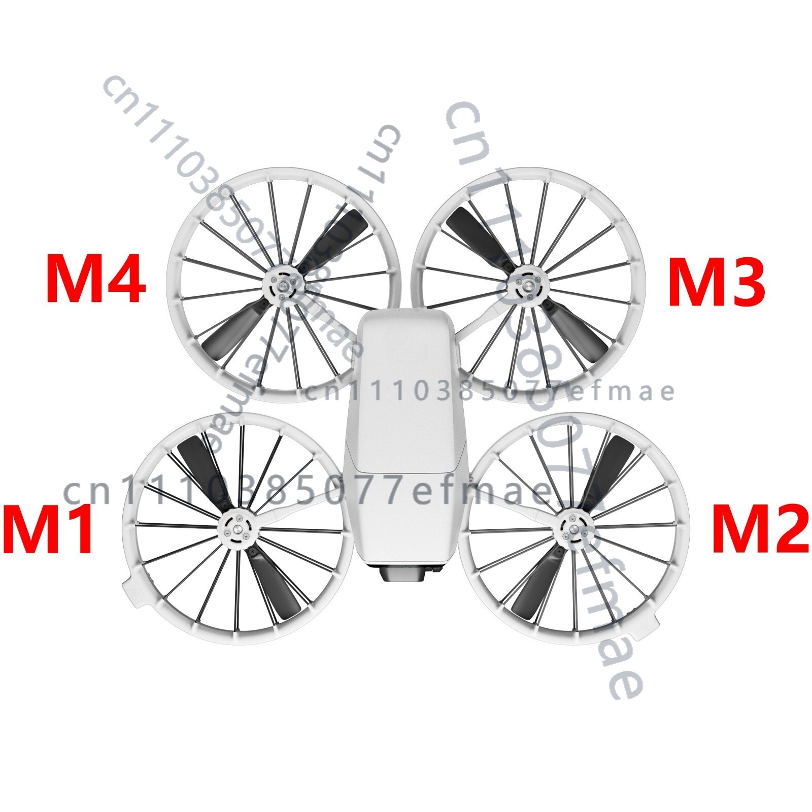 1 шт. для DJI Flip M2: Нижняя  – обзор и цена Drone Propeller Guard
