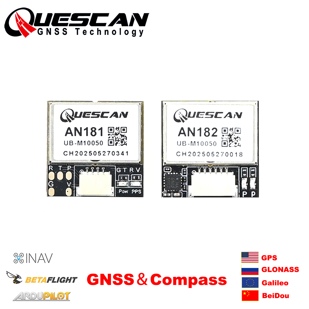 QUESCAN 18 мм M10 GPS GNSS мод – обзор и цена Drone Compass