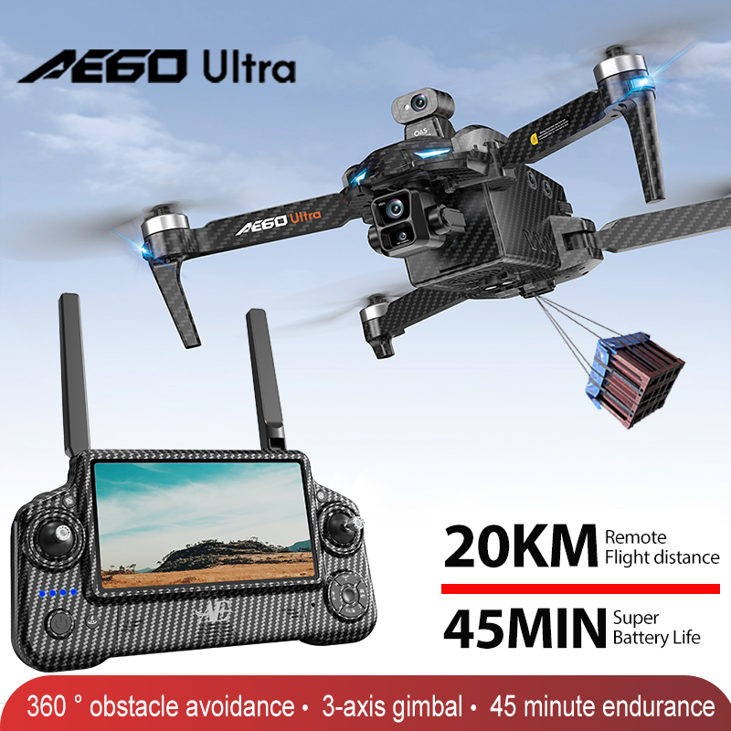 AE60 GPS Дрон Профессиональная – обзор и цена Drone Gimbal