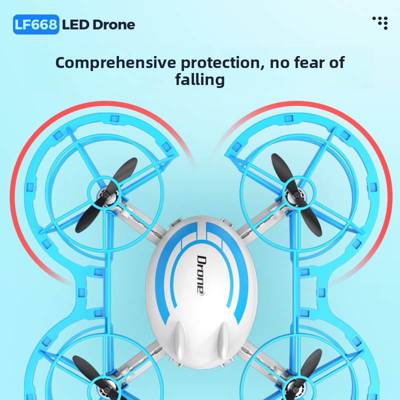 Мини-дрон с LED-подсветкой, 4- – обзор и цена Drone Led Light