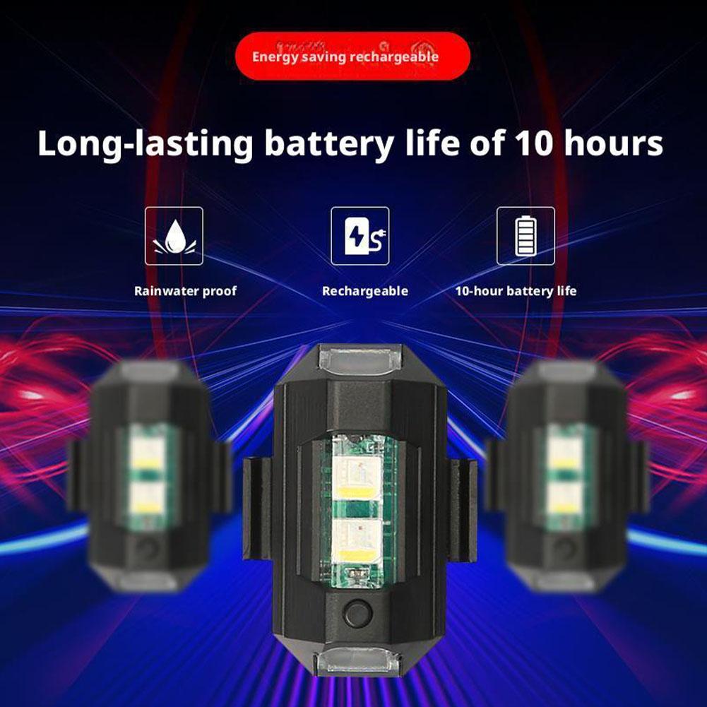 2 шт. мини светодиодные стробо – обзор и цена Drone Led Light