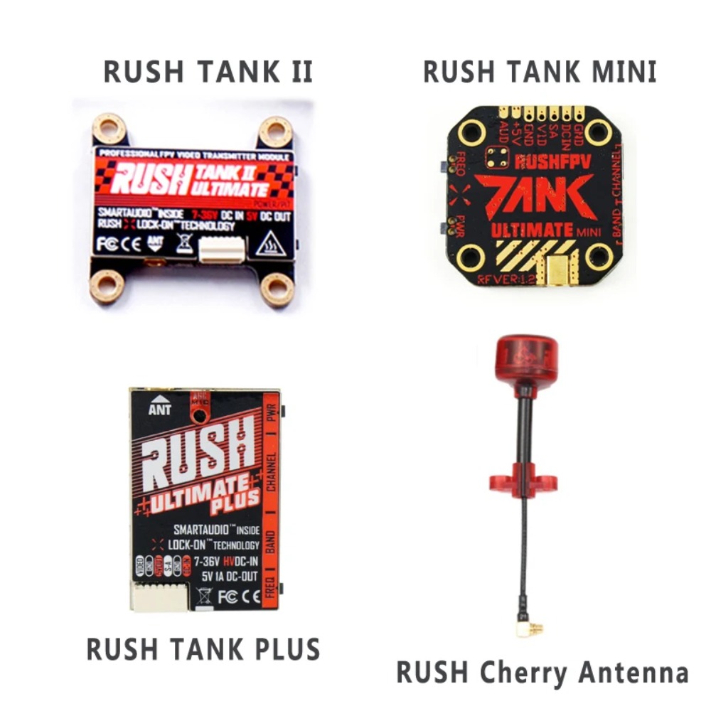 RUSH TANK Ultimate II/Mini/PLU – обзор и цена Drone Transmitter