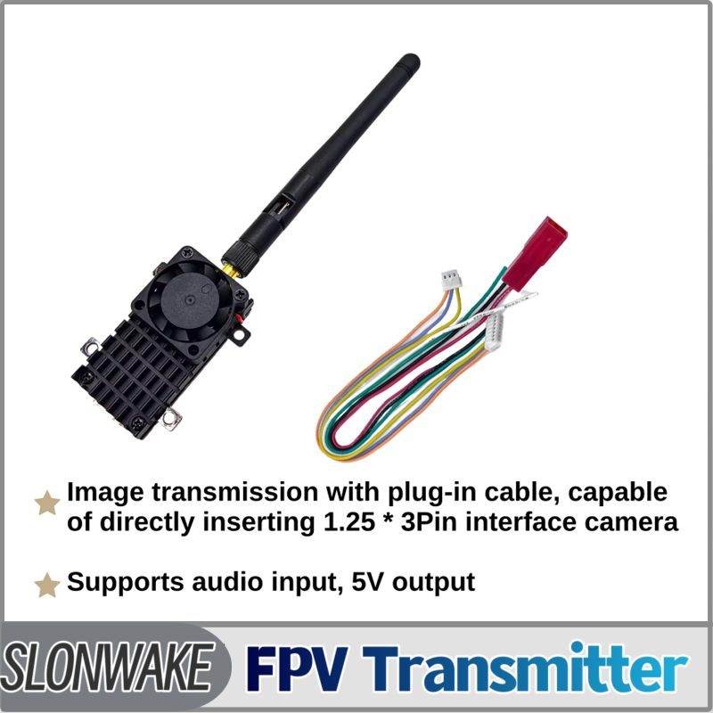 SLONWAKE 5,8G 3000 МВт Модуль  – обзор и цена Drone Transmitter