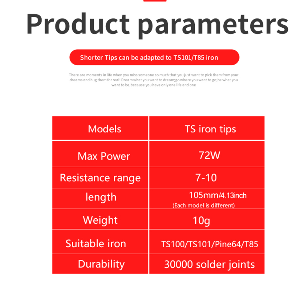 TS101/TS100/T85 Сменные паяльн – обзор и цена Drone Buzzer